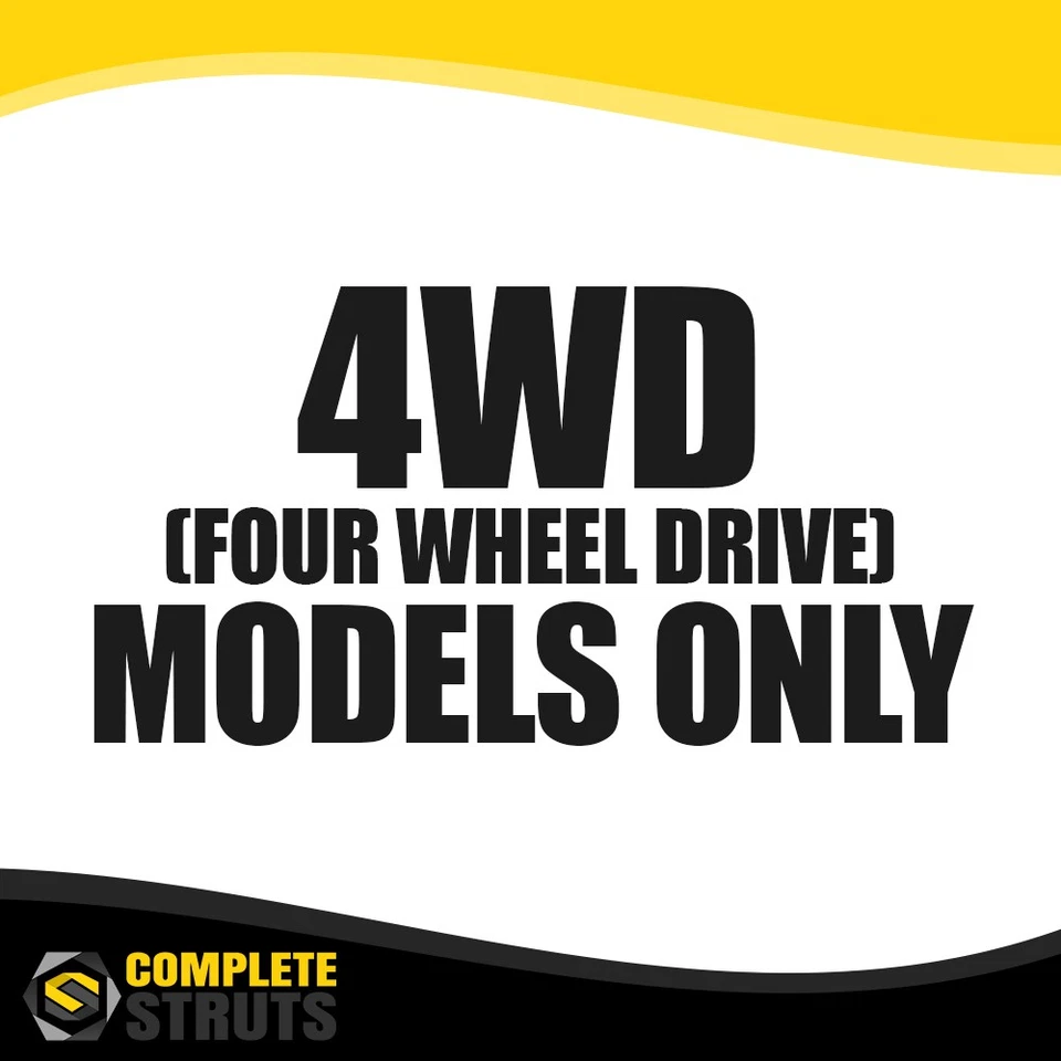 2011-2013 Ford Explorer 4WD Front Quick Complete Struts & Rear Shock Absorbers Foto 3 de 4