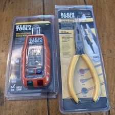 Klein Tools RT250 GFCI  Receptacle Tester w/ LCD Display + Crimping Pliers 23/24