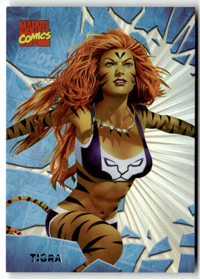 2024 Finding Unicorn Marvel Evolution No. CC-69 Tigra Blue