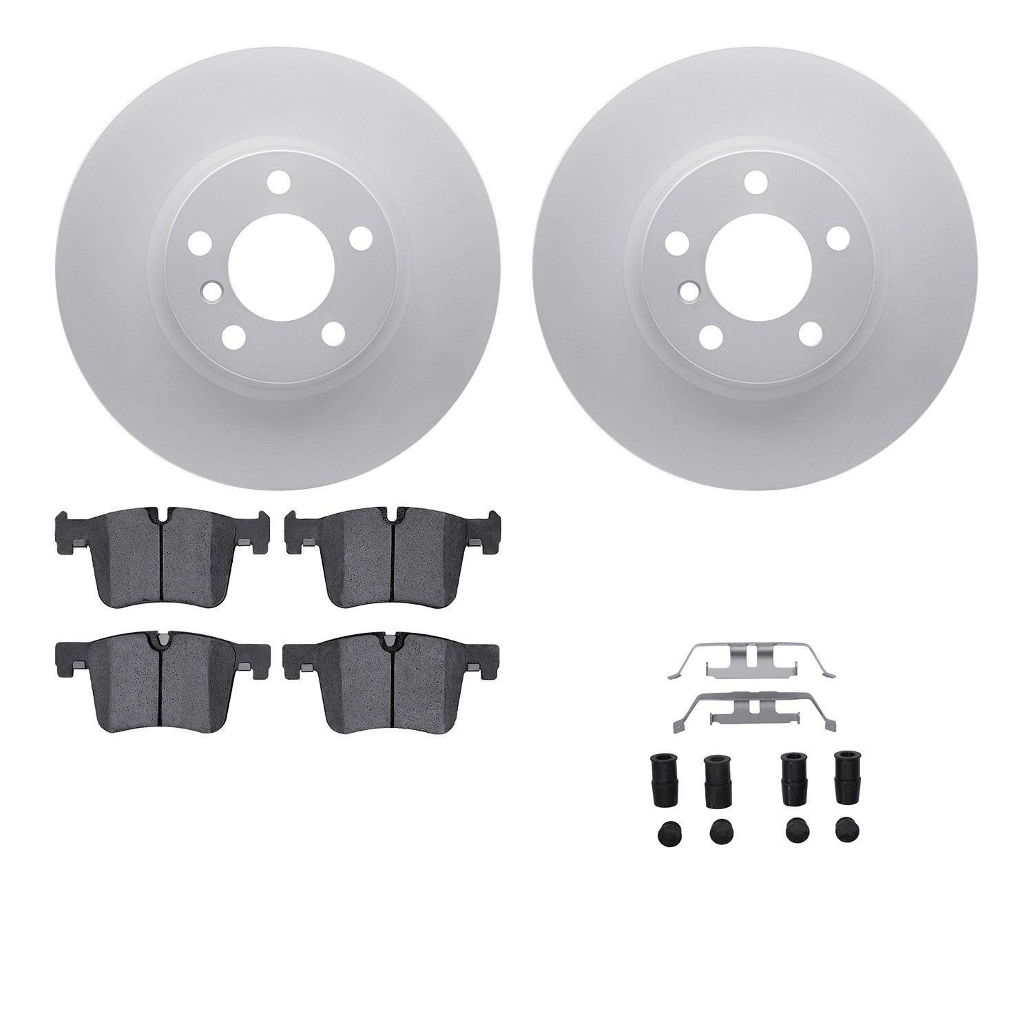 Dynamic Friction 4612-31090 Disc Brake Kit For 11-18 BMW X3 X4