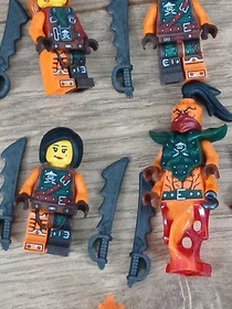 LEGO Ninjago SkyBound Minifigure Lot of 19 Figures W Accessories Head Swapping