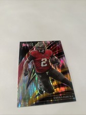 Emeka Egbuka 2025 Panini Select Club Level Black & Gold Prizm Shock RC # 237