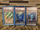 Squirtle IR 170 Wartortle IR 171 Blastoise EX SIR 200 PSA 9 151 Set With Guards