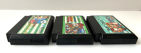 Technos Japan Famicom Nekketsu Kunio-kun set Lot of 7 Dodgeball Kakutou Downtown