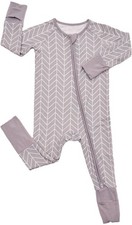 Baby Viscose from Bamboo Pajamas- Infant Unisex Footless 2 Way Zipper NEW 18-24M