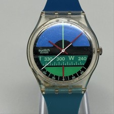 Vintage Swatch Nautilus Mens Watch 33mm Multi...
