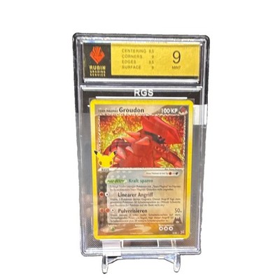 Pokémon TCG Team Magmas Groudon Holo Deutsch EX Team Magma vs Aqua RGS 9 KP 100
