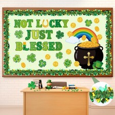 St. Patrick's Day Bulletin Board Decorations Religious Christian Classroom St Pa
