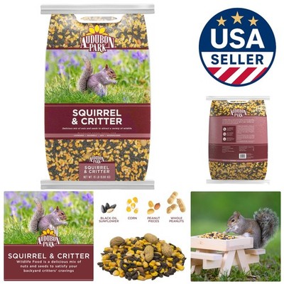 Diverse 15-lb Squirrel & Critter Food - Attracts Squirrels, Chipmunks & More