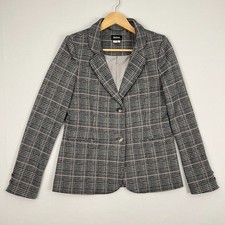 Barbour Lothian Blazer Womens US 8 Tartan Collection Glen Check Heritage Horse