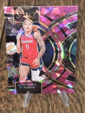 SHAKIRA AUSTIN 2024 Panini Select WNBA Pink Ice Prizm #139 Washington Mystics