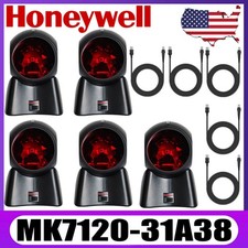 5 Pack Honeywell Orbit MK7120-31A38 Omnidirectional 1D Barcode Scanner USB Kit