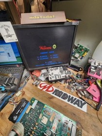 MOON PATROL PCB NON-JAMMA ARCADE BOARD WORKING!!! WILLIAMS 1982 GENUINE