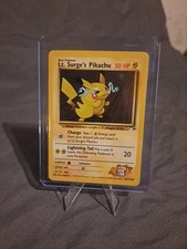 Lt. Surge's Pikachu 081/132 Gym Heroes-1st Edition Regular