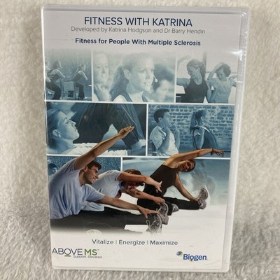 New & Sealed DVD Fitness With Katrina Above MS Vitalize Energize Maximize