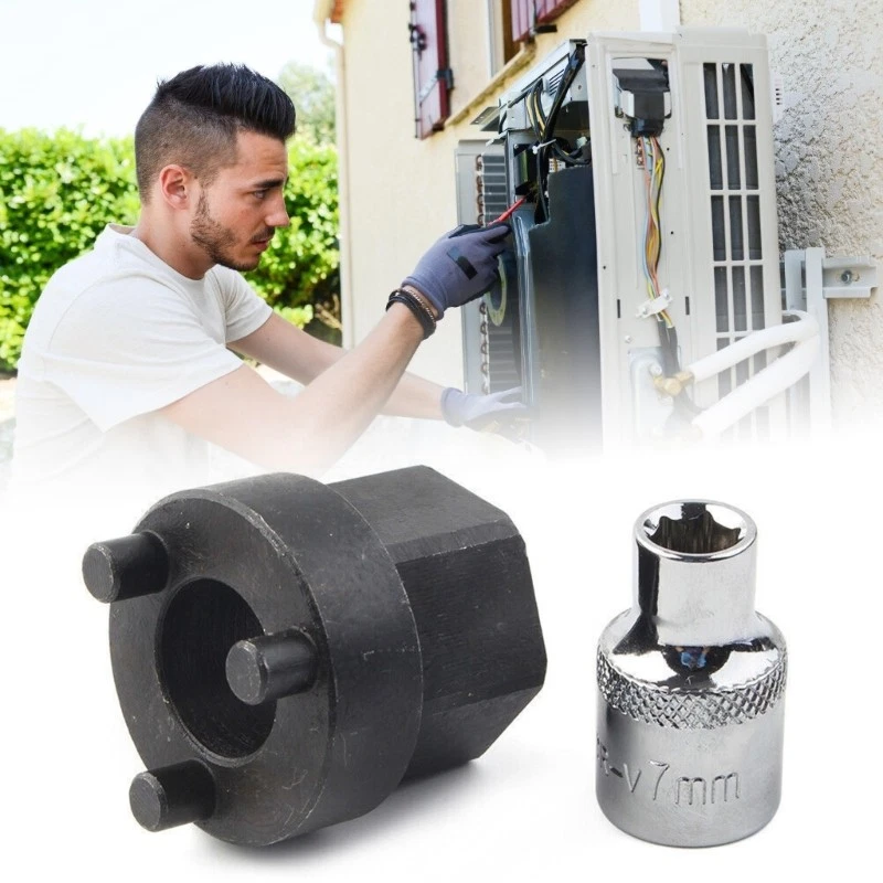 Air Conditioning Compressor Clutches Hub Puller Tool for Safe Disassembly 5SE09C - Image 2 of 4