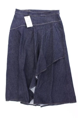 ✅ Jupe femme Zara taille 44, XL neuve avec étiquette coton bleu ✅ - Photo 1/4