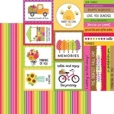 Veggie Sticks - Farmers Market 12x12 Scrapboo...