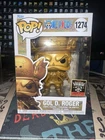 SDCC 2024 Funko One Piece #1274 Gold Gol D. Roger Pop LE 3400 W/ Protector