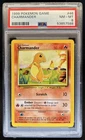 1999 Pokemon Unlimited Charmander Common #46/102 PSA 8