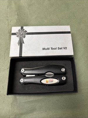 Coit Multi-Tool Set V2 Black Stainless Steel 11-in-1 Folding Tool with Box