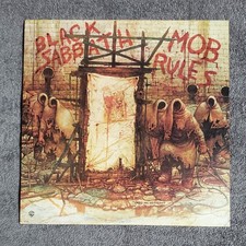 Black Sabbath Mob Rules Original 1981 Vinyl L...