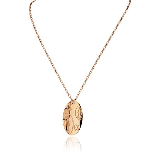 Cartier 18K Rose Gold Happy Birthday Pendant