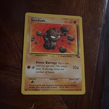 1995 geodude pokemon card value Amazon.com: Pokemon - Geodude (47) main image 1