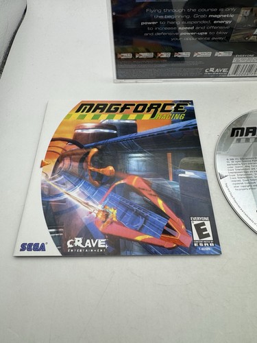 Magforce Racing (SEGA Dreamcast) CIB con TARJETA DE REGISTRO resurgido funcionando disco limpio - Imagen 2 de 8