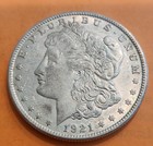 1921 P Morgan Silver Dollar Nice Coin — photo 1