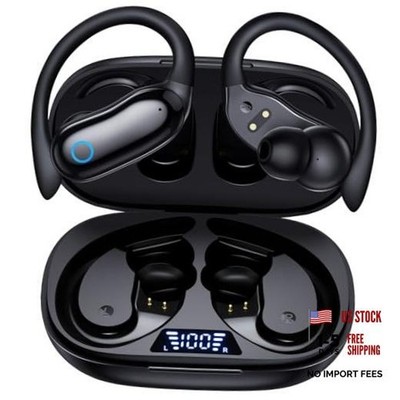 Active Noise Cancelling Ear Buds Wireless Earbuds 96hrs Playback Black