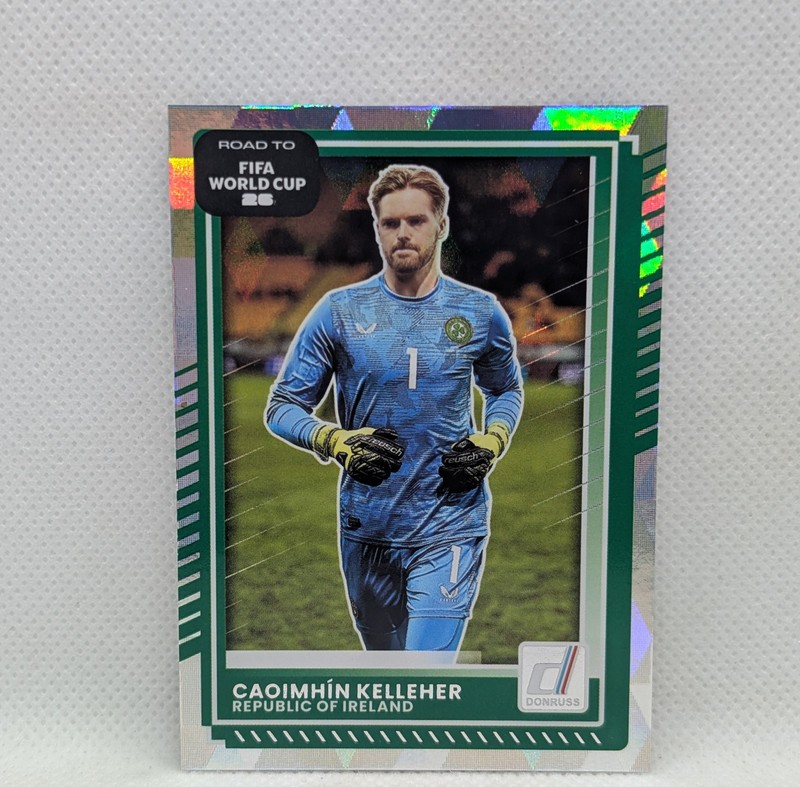 2025-26 Donruss Soccer World Cup Caoimhin Kelleher Cubic
