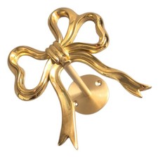 Decor Hooks Wall Tiebacks Brass Bathroom Curtain Bow Fixers