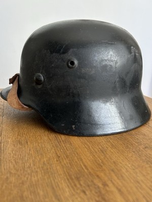 WW2 M40 SE64 4419 German Helmet | eBay