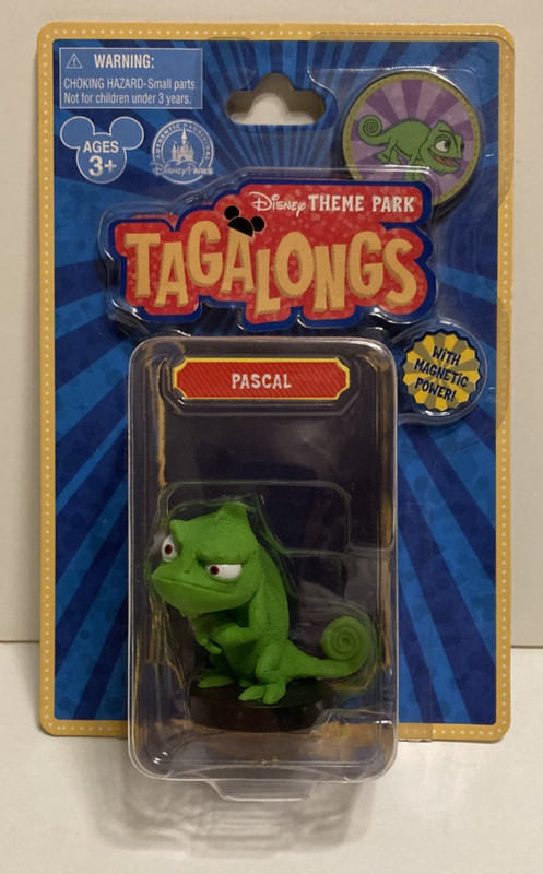 WDW Disney Theme Park Tagalongs Pascal from Tangled Rapunzel 2015 SEALED NIP