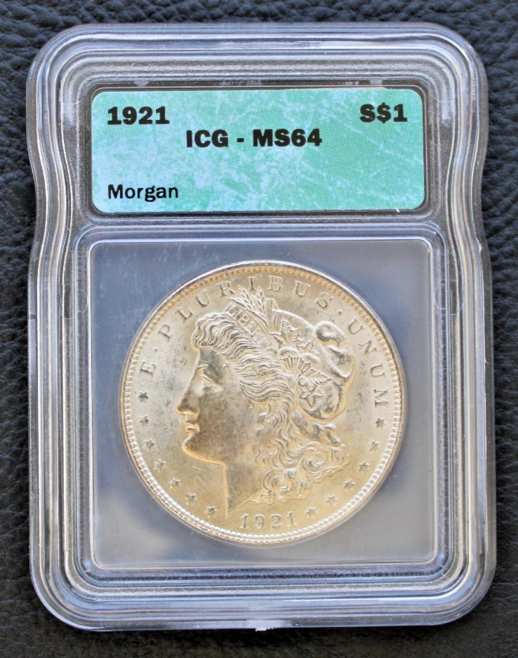 MS 64 Graded 1921 Year Morgan US Dollars (1878-1921) for sale | eBay