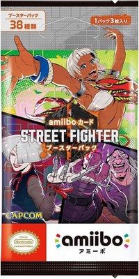 Street Fighter 6 amiibo Card Booster Pack unopened Box New