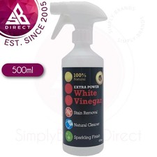 DOTS Extra Power White Vinegar 20% Spray 500ml For Glass Stain Cleaning│InUK 18.40 per litre