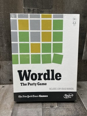 Hasbro Official Wordle Party Board Game, New Sealed, READ DESCRIPTION Box Damage