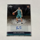 KON KNUEPPEL 2025-26 Topps Chrome Autograph Issue Rookies Auto RC ROTY Charlotte