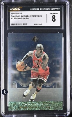 1995-96 SP - Premium Collection Holoview Michael Jordan #5 for