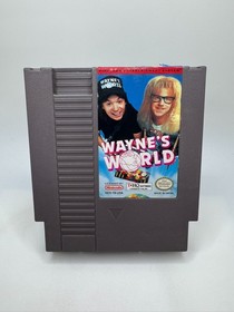 Wayne's World Nintendo NES Game Authentic Tested & Working