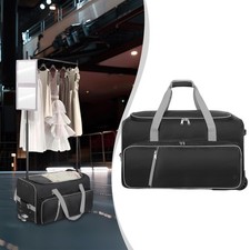 Dance Bag with Garment Rack Large Performance Rolling Duffel Bag with Wheels