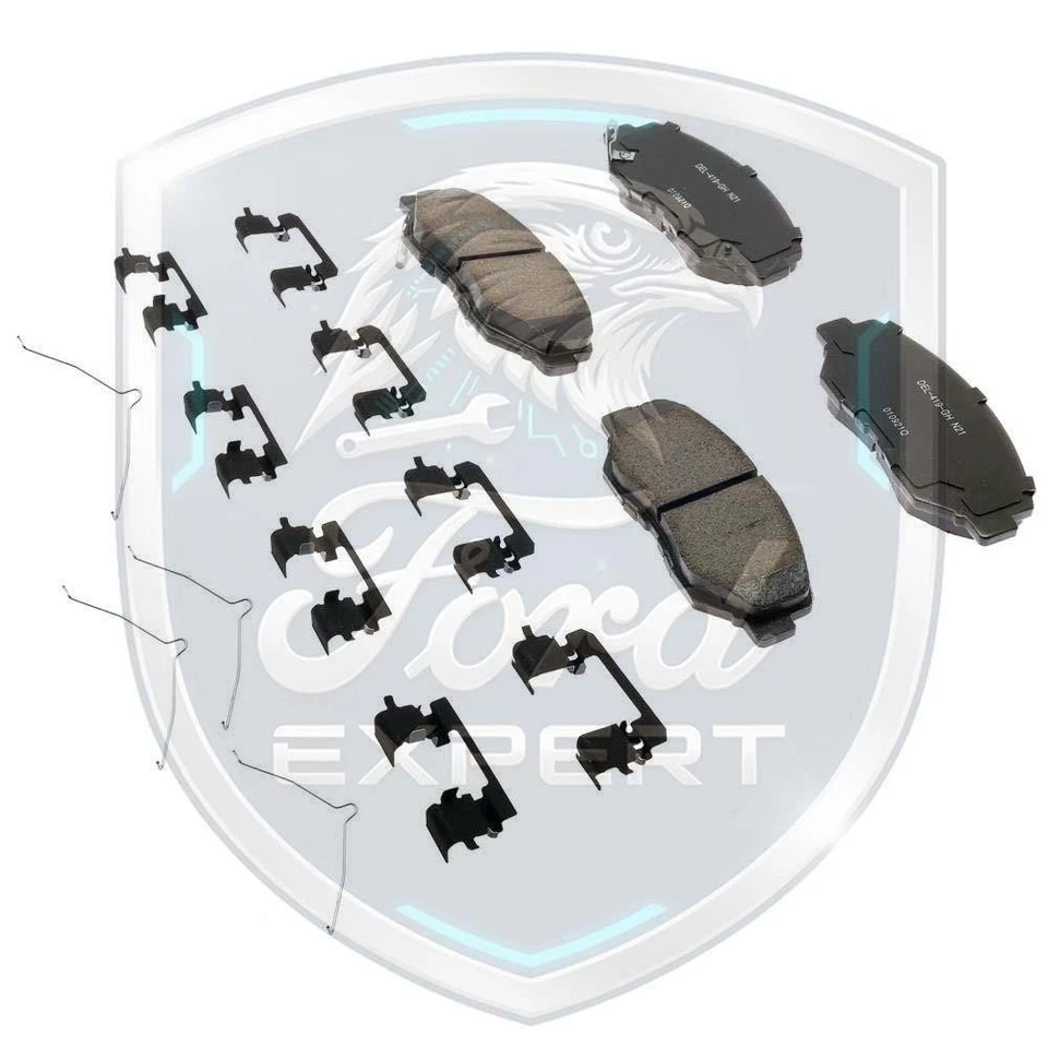 Kit de pastillas de freno de cerámica delanteras y traseras ACDelco OEM para Honda CR-Z 2016 9 años de garantía Foto 2 de 4