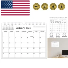 2026 Calendar - 18  Calendar 2026 from January 2026 to June 2027, Wall Calend...