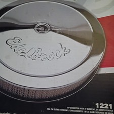 Edelbrock 1221 Pro Flo Air Cleaner Carburetor Filer Edelbrock 1221 Pro Flo Air Cleaner Carburetor Filer