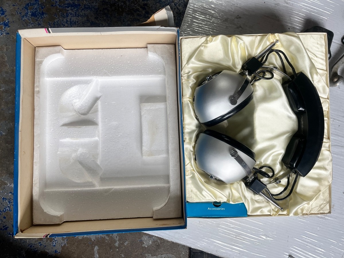 【動作確認済み】Panasonic RF-60 ヘッドホン シルバー Vintage panasonic rf-60 headphones fm stereo | eBay