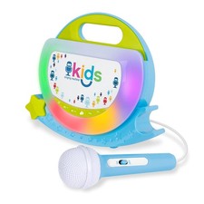Singing Machine SMK929BG Portable Kids Karaoke System with Mic  LED Lights