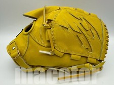 ZETT Special Pro Order 12" Pitcher Baseball Glove Yellow RHT Fujinami MLB