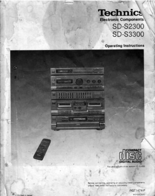 Technics SH−EX Technics SD-S2300 ST-K50 SU-G91 SH-8017 RS-TR210 SL-PD825